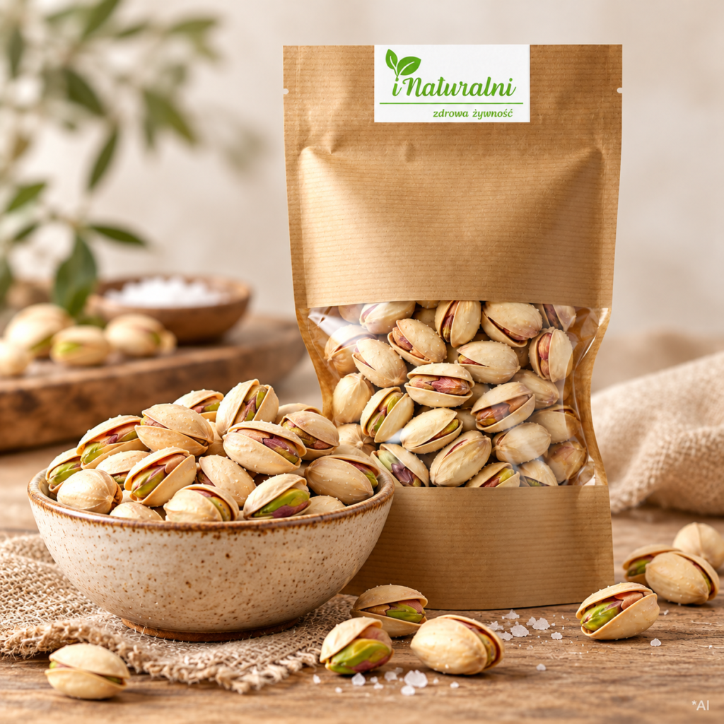 pistacje prażone solone premium