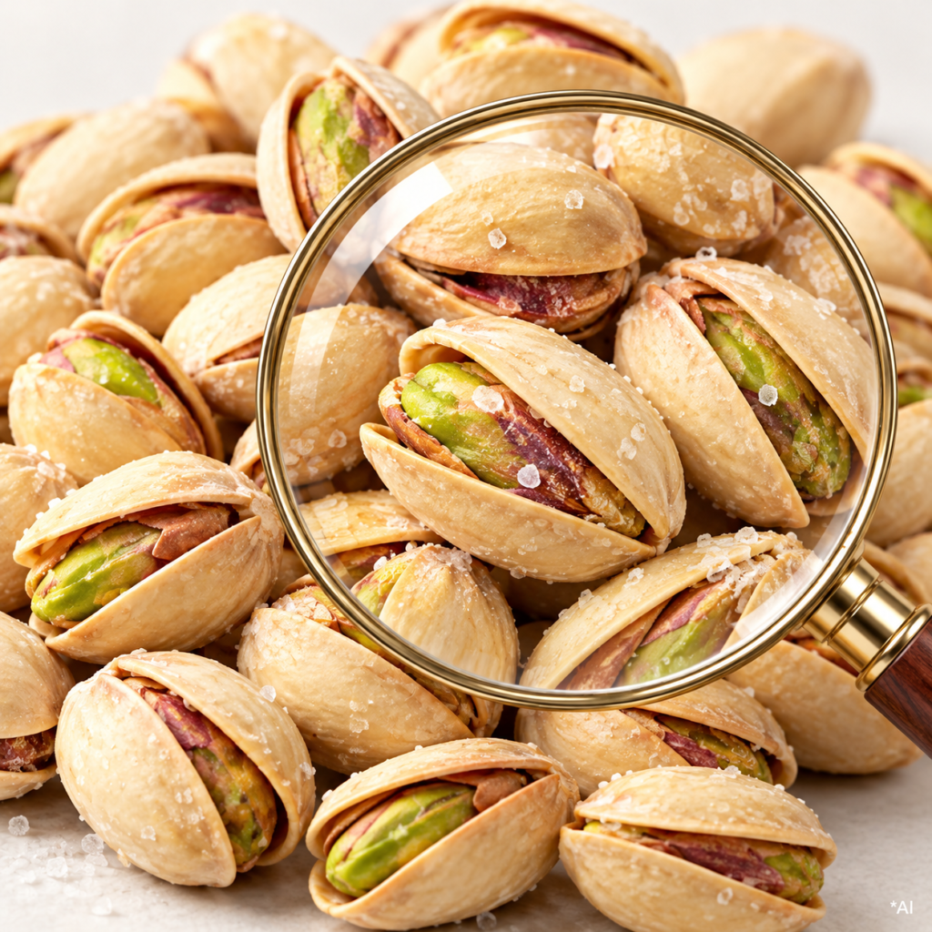pistacje prażone solone premium